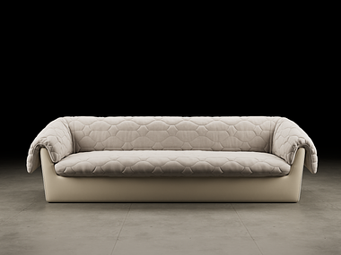 Blooms sofa by Trussardi