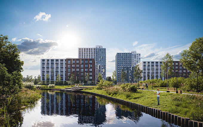 Residential complex "Garmony".
Russia. 2024