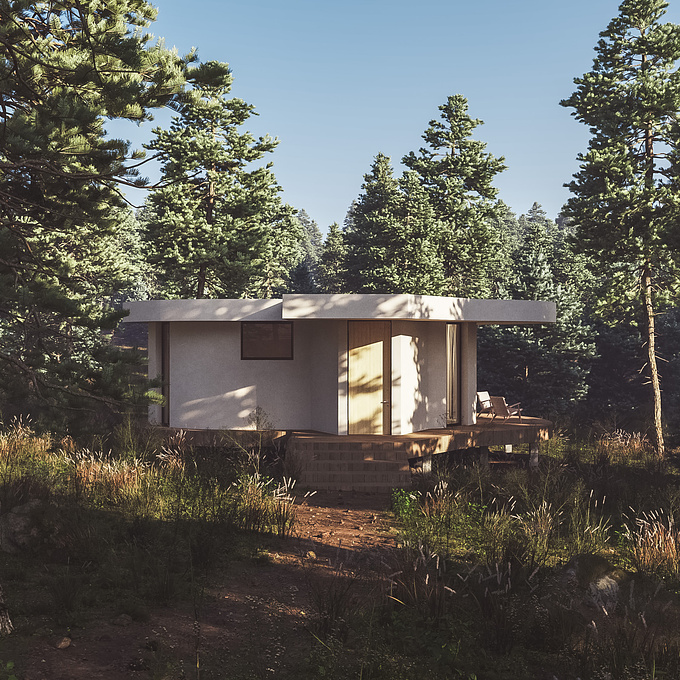 Small project of small houses in a forest.
Year 2021