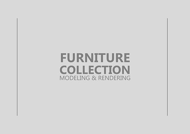 FURNITURE RENDER COLLECTION