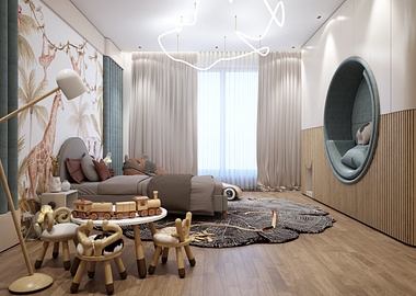 Luxury apartment 550+ sq m (Kidsroom)