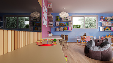 Interior Visualization - Playroom