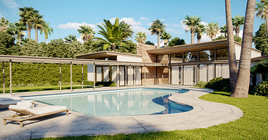 Twin Palms, Frank Sinatra villa