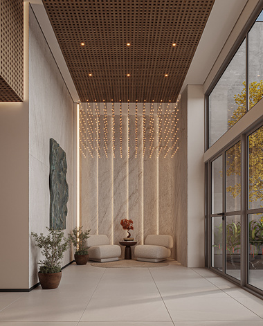 INVITING LOBBY DESIGN