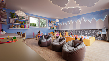 Interior Visualization - Playroom