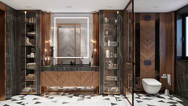 Luxury apartment 550+ sq m (Bathrooms)
