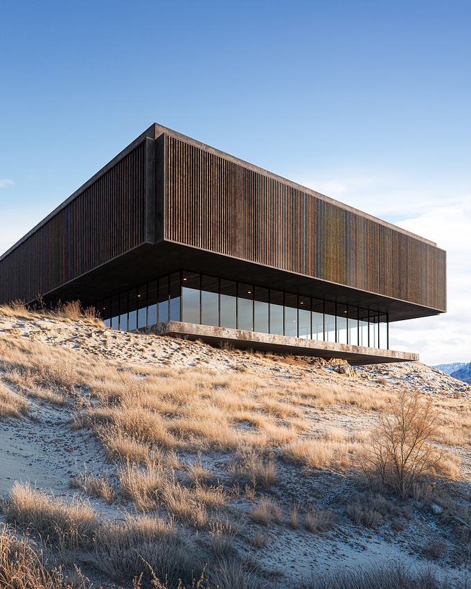 Where architecture meets the sky—an elevated gallery framed by nature's quiet beauty. A space that stands still, yet speaks volumes