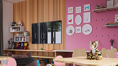 Interior Visualization - Playroom