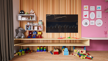 Interior Visualization - Playroom