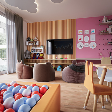 Interior Visualization - Playroom