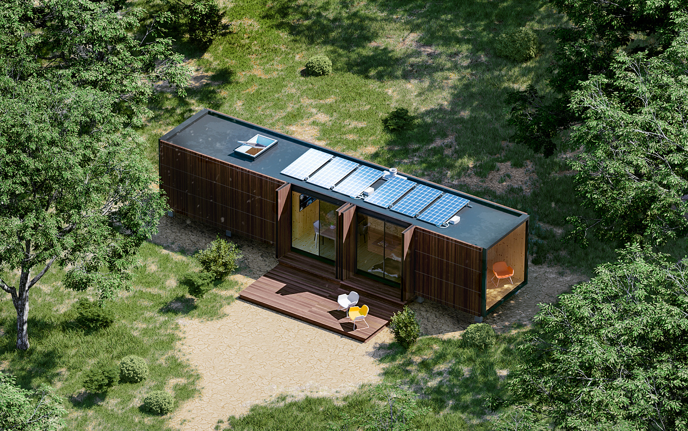 Forest Cabin AG Viz CGarchitect Architectural Visualization   Cover 