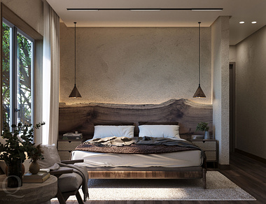 Modern-Rustic Bedroom