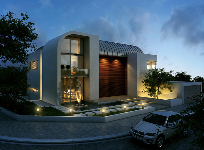 Arceffect - http://www.arceffect.com
Luxury villa night view