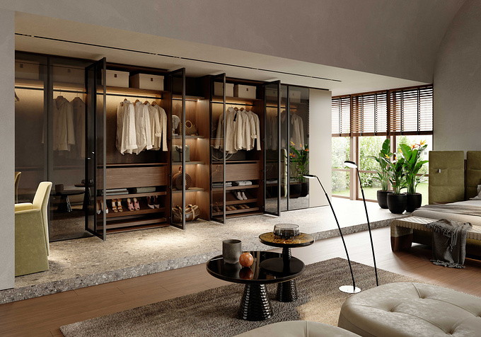 It is a small project carried out for a brand where the intention is to showcase a new product. A wardrobe with glass doors called Link.

Software

3ds Max
Vray
PS