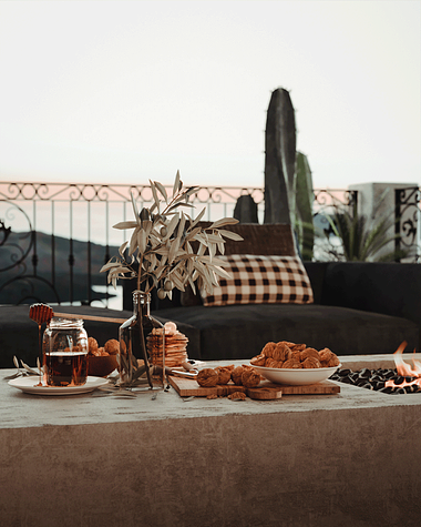 Santorini balcony