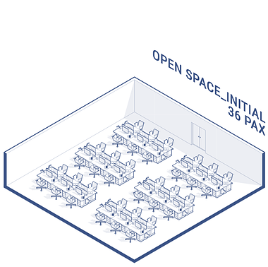 OFFICE LAYOUT MODULE TYPOLOGIES