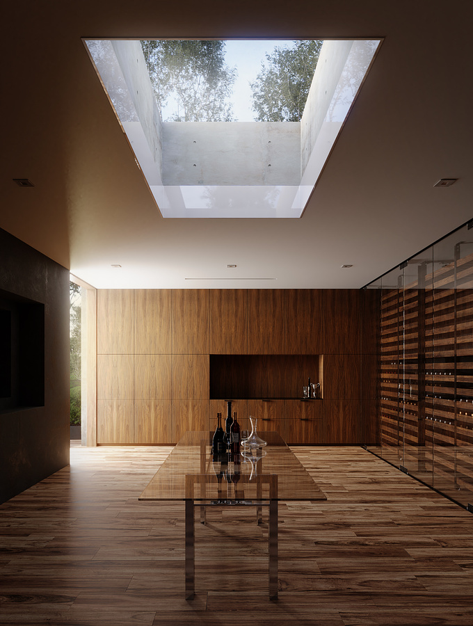 Morek visualization - https://www.behance.net/gallery/58621401/Oak-Pass-House-Wine-cellar
This visualization project was created based on photos using Blender 3D and renderer Cycles Blender. 

If you are interested in more from this project, please visit my Behance portfolio 