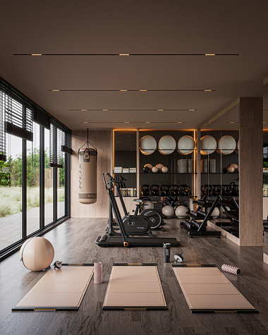 Interior Visualization - Home Gym