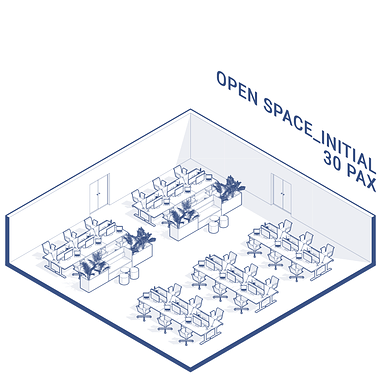 OFFICE LAYOUT MODULE TYPOLOGIES