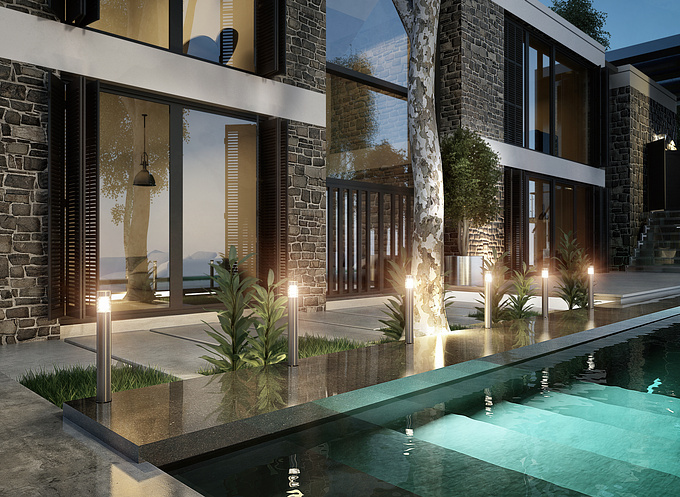 VN stuido - http://www.studio-vn.com
Project : Night Rendering
Software : 3DS max - Vray - PS