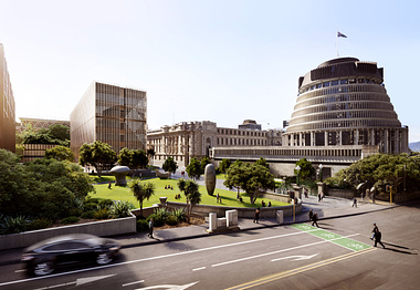 New Zealand Parliament - Museum Street Building