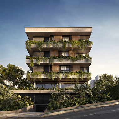 CGI - Klee Urban Habitat Building