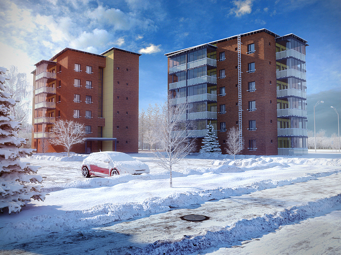 A building block visualization at Winter.