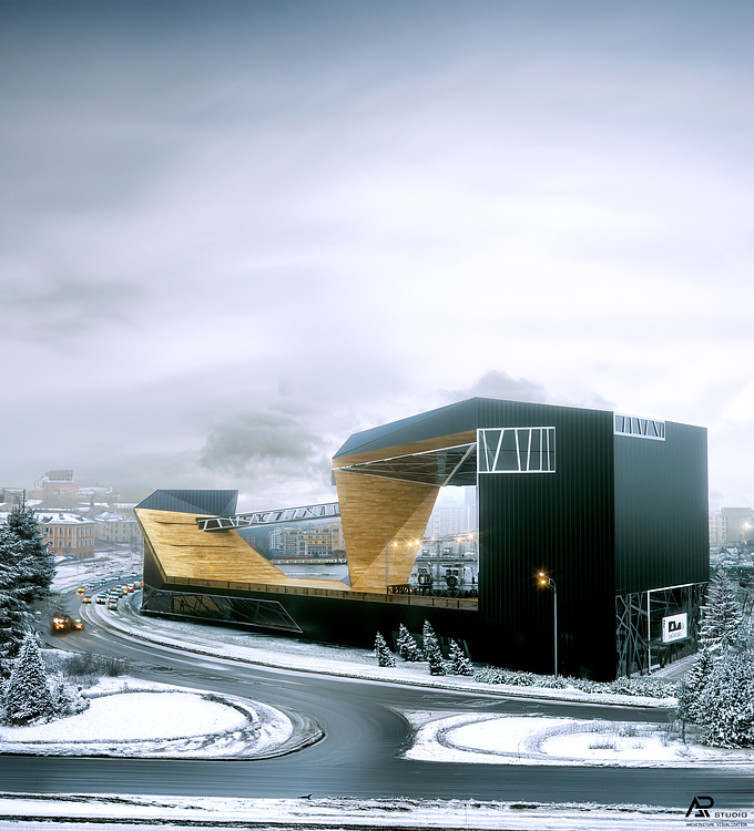 Guggenheim museum_Competition Helsinki
Architecture: Urban Office Architecture
We did this project a few years ago for an architectural competition and today we re-post-produced it and the result was interesting. hope you like it ...