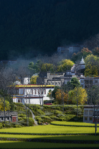 Tibetan town