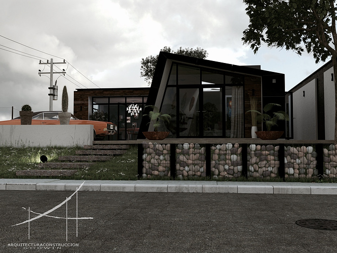 GODWIN ArquitecturaConstruccion
Render de diseño para casa en la Ciudad de Guadalajara, Jalisco, Mexico