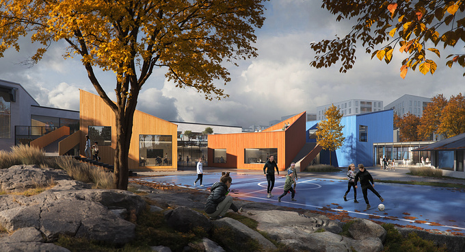 Project: Meri-Rastila Competition
Location: Helsinki, Finland
Year: 2024
Architecture: Arkkitehdit Davidson Tarkela Oy
Status: Commercial project