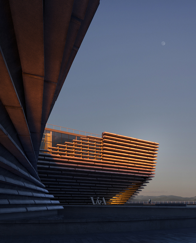 Located along the waterfront in the city of Dundee in the northern part of Scotland.
Architects: Kengo Kuma and Associates
Non-Commissioned work.