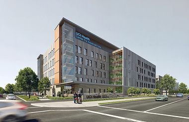 UCI Health Center for Advanced Care rendering