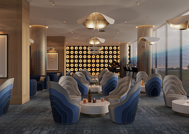3 Star Hotel: Reception and Piano Bar