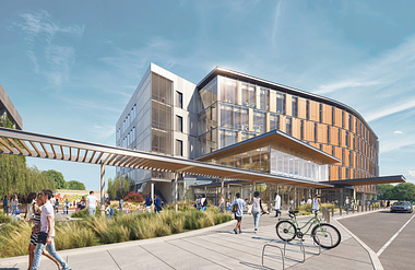 UCI Health Center for Advanced Care rendering