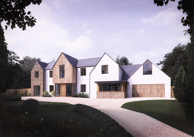 Marketing images for this beautiful rural re-development project near Wareham in Dorset, UK