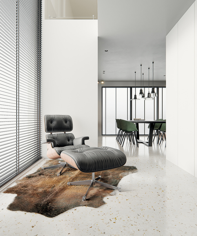 Drowart Team - http://www,drowart.com
Luxury apartment. Beauty and minimalism of modern residential architecture.