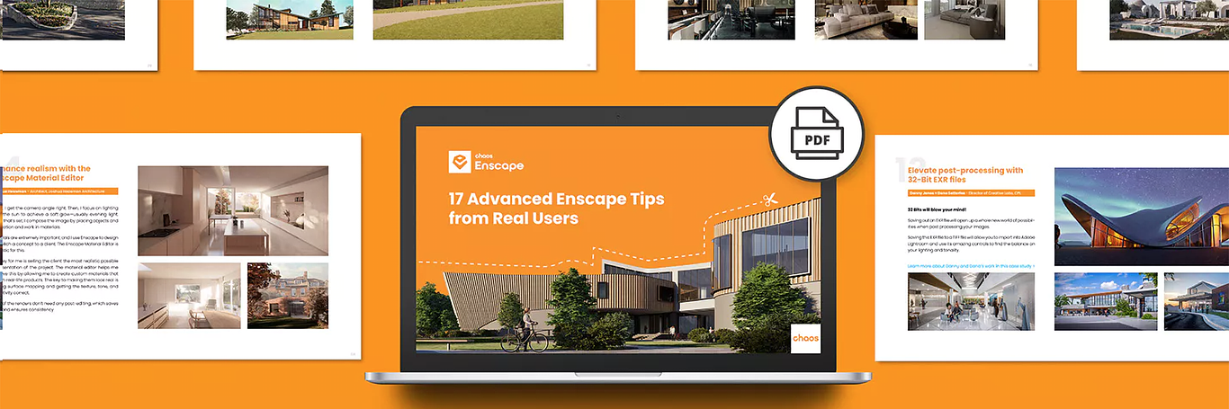 Free eBook: 17 Advanced Tips from Real Enscape Users to take your skills to the next level