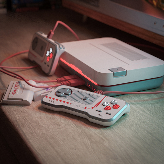 Retro Video Games Console