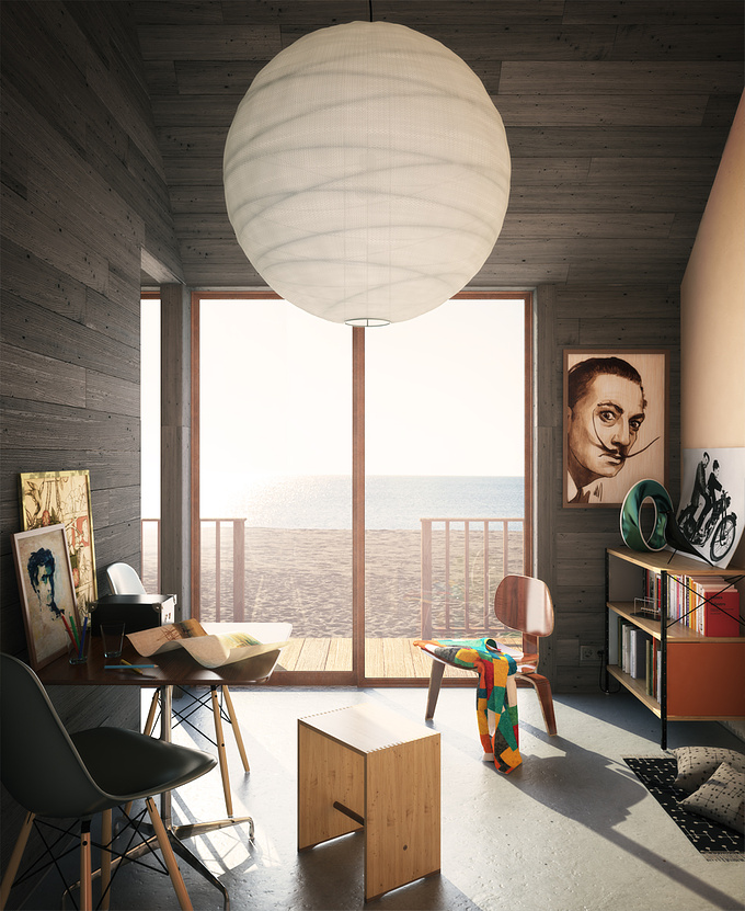 My last work with a lot of designs of my favourite designers, Charles & Ray Eames, also Max Bill & Hans Gugelot and......me! XD.
C&C are welcome.