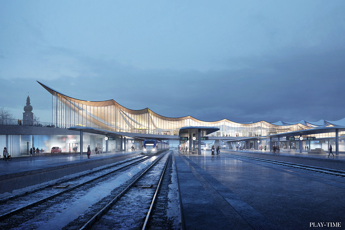 New Horizons.
Congrats to BIG Bjarke Ingels Group for this awesome design of the new Västerås Travel Center. Such a good collaboration. 