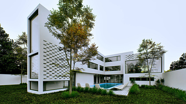 Z - House (Overcast Scene) by Architect Filip Marjanovic