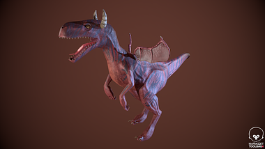 Dinosaur Creature Model