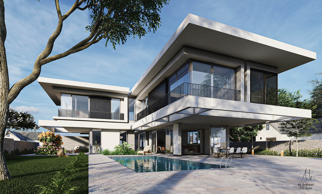 TLV House | Ali Bakhtiari - CGarchitect - Architectural Visualization ...