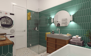 Villa renovation project - Bathroom II