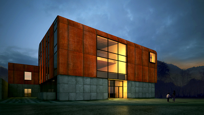  - http://
SketchUp + 3ds Max + Vray + Photoshop

Raw render: http://i42.tinypic.com/34plwus.jpg