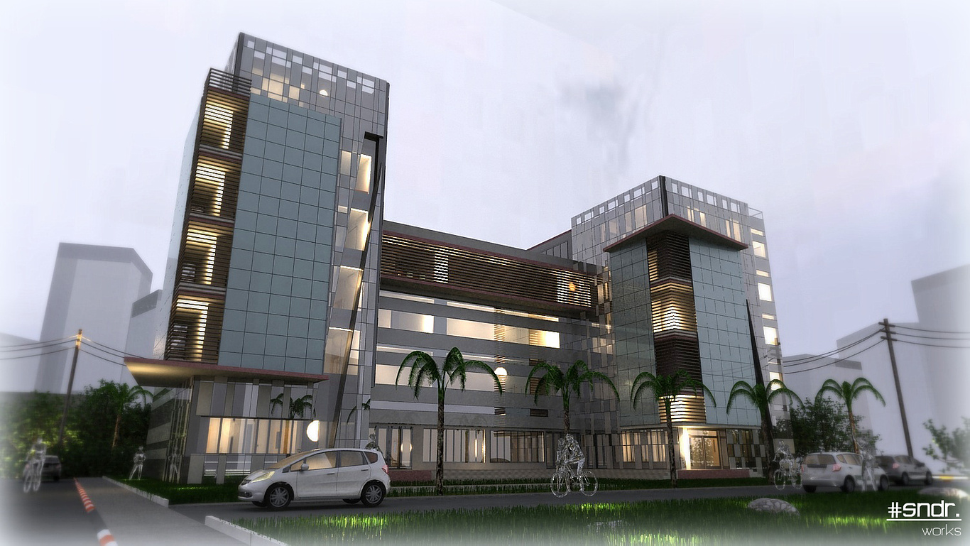 Complexe commercial | Seni Boni DARA - CGarchitect - Architectural ...
