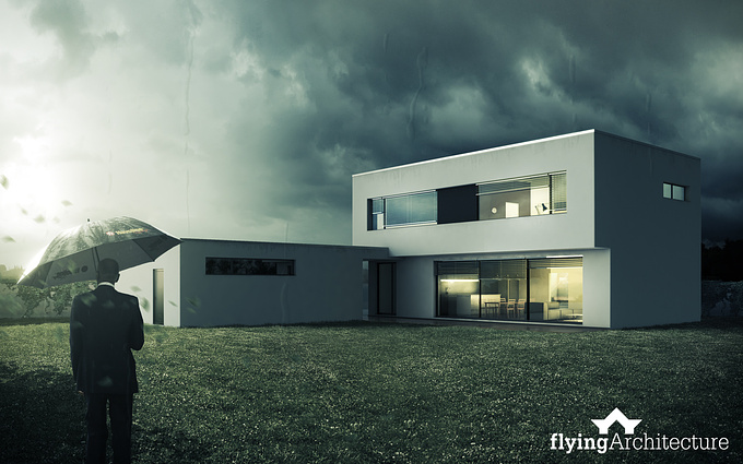 FlyingArchitecture - http://services.flyingarchitecture.com/
Rainy weather in archviz... I just wanted to try one :)
Rhino + V-Ray + Photoshop