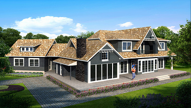 Residence house renderings