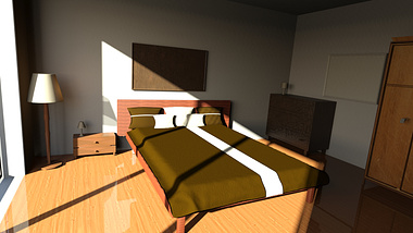 First Bedroom Interior